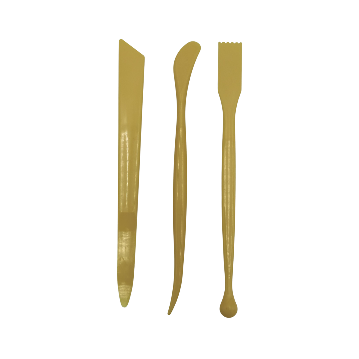 Modelleringsverktyg i plast – 3 delar, 180 mm