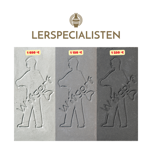 Witgert 116 SF – antracitgrå stengodslera med fin chamotte