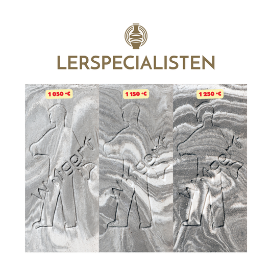 Witgert 29 SF – gråvit marmorerad effektlera med chamotte