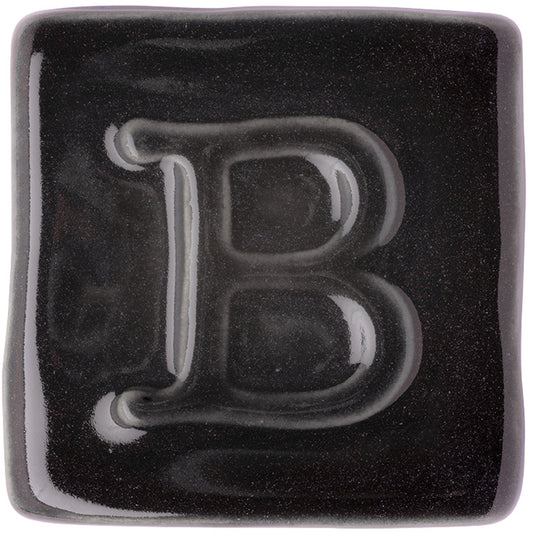 BOTZ 9312 Onyx Black PRO. Brännprov med 9312, bränt vid 1050 °C.
