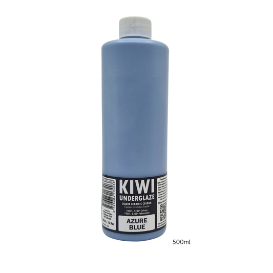 KIWI Azure Blue underglasyr, 500 ml