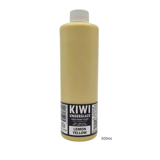KIWI Lemon Yellow underglasyr, 500 ml