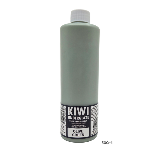KIWI Olive Green underglasyr, 500 ml