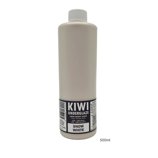 KIWI Snow White underglasyr, 500 ml