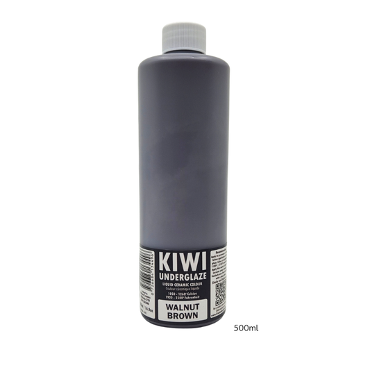 KIWI Walnut Brown underglasyr, 500 ml