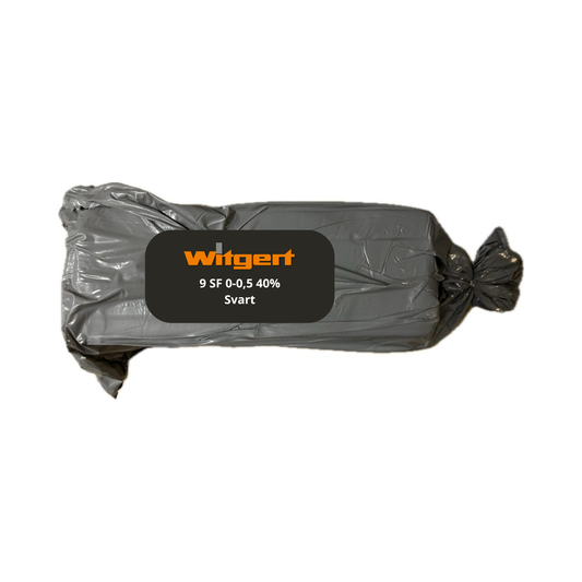 Witgert 9 SF 40 – extra svart stengodslera med hög andel chamotte