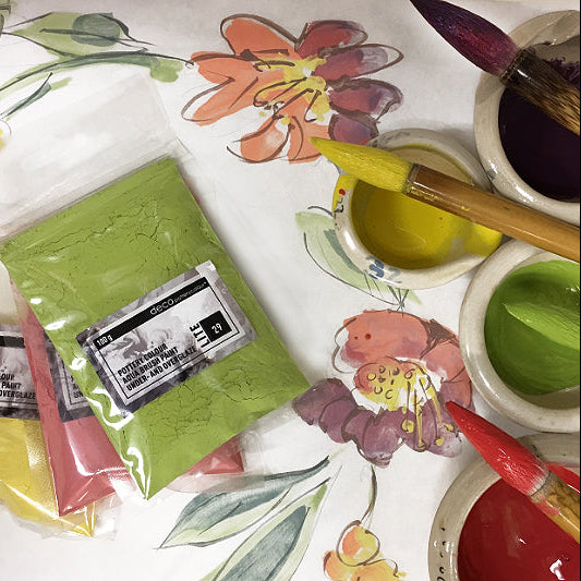 Under and on Glaze Lite 17