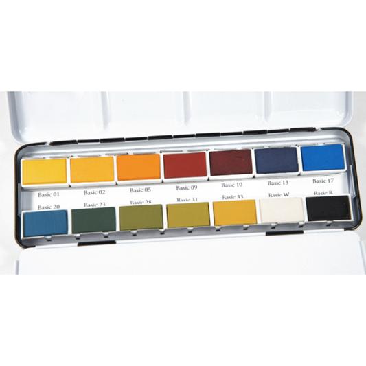 Watercolour Färgset Basic 14