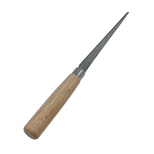 Drejkniv med träskaft 122 mm