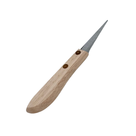 Drejkniv med träskaft 60 mm