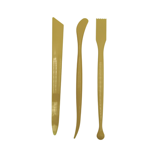 Modelleringsverktyg i plast – 3 delar, 180 mm