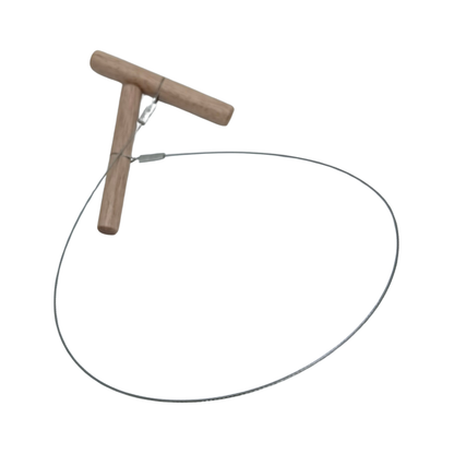 Lerskærer med ståltråd – 46 cm, Ø0,6 mm