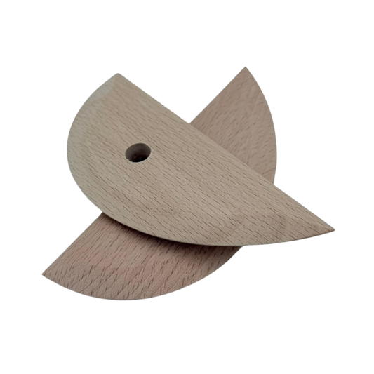 Drejsken i trä – 125 × 52 mm