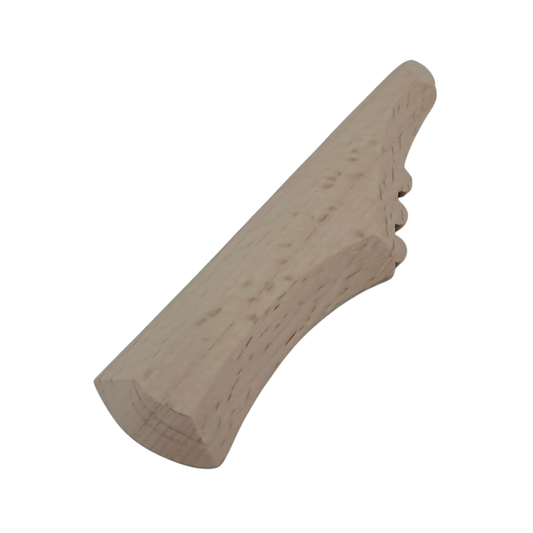 Drejsken i trä – profilerat, 112 × 34 mm