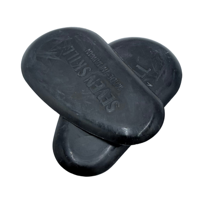 Drejsken i gummi – hårt, 80 × 40 mm