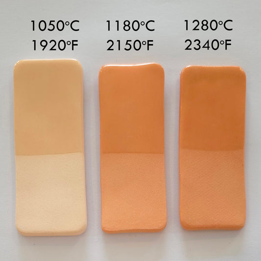 Peach Orange Underglasyr