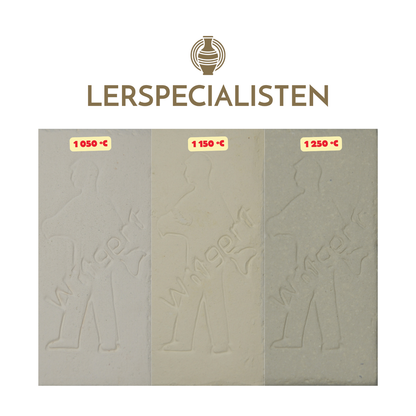 Witgert 11 – vit stengodslera utan chamotte