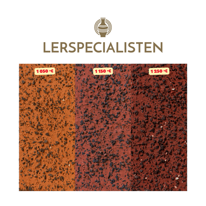 Witgert 28 – röd effektlera för modellering med grov chamotte