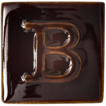 BOTZ:s provplatta med 9105 Dark brown.