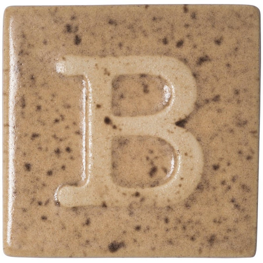 BOTZ:s provplatta med 9221 Beige fleck.