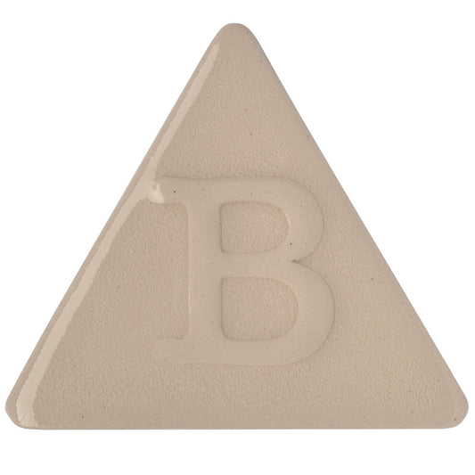 BOTZ 9300 Transparent PRO – transparent blank glasyr, provplatta bränd vid 1250 °C.