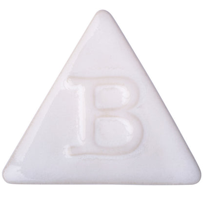 BOTZ 9301 Opal White PRO – vit, blank provplatta bränd vid 1250 °C.