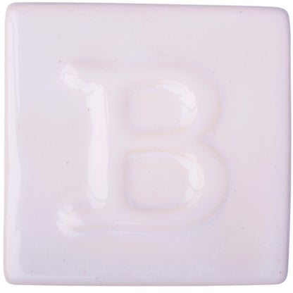 BOTZ 9301 Opal White PRO – fyrkantig vit provplatta bränd vid 1050 °C.