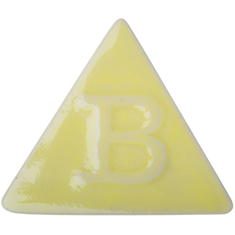 BOTZ 9303 Citrine Yellow PRO. Brännprov med 9303, bränt vid 1250 °C.