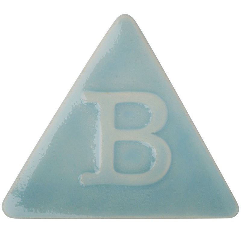 BOTZ 9305 Aquamarine PRO. Brännprov med 9305, bränt vid 1250 °C.