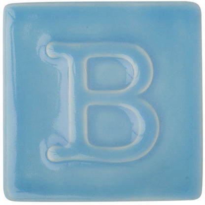 BOTZ 9305 Aquamarine PRO. Brännprov med 9305, bränt vid 1050 °C.