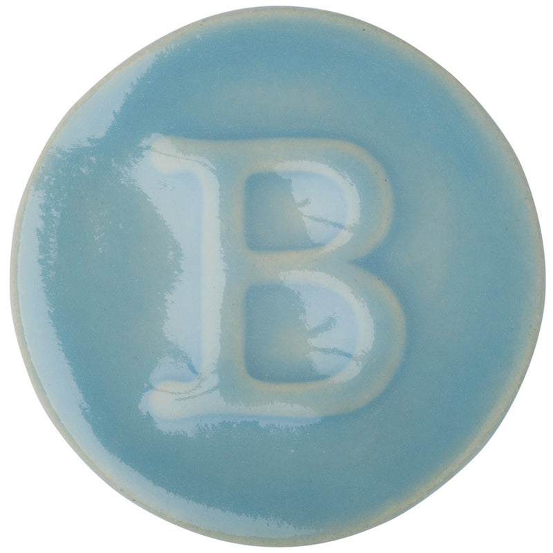 BOTZ 9305 Aquamarine PRO. Brännprov med 9305, bränt vid 1150 °C.