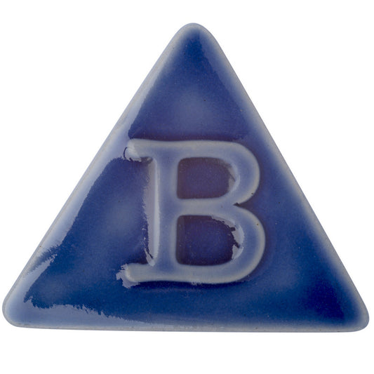 BOTZ 9306 Saphire Blue PRO. Brännprov med 9306, bränt vid 1250 °C.