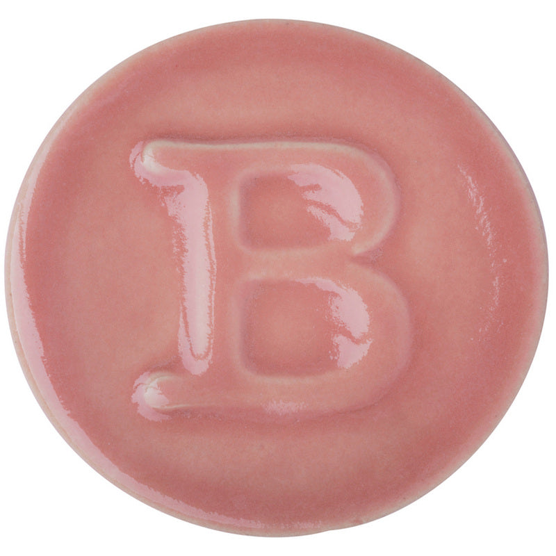 BOTZ 9307 Pearl Pink PRO. Brännprov med 9307, bränt vid 1150 °C.