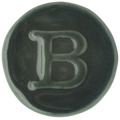 BOTZ 9310 Malachite PRO. Brännprov med 9310, bränt vid 1150 °C.