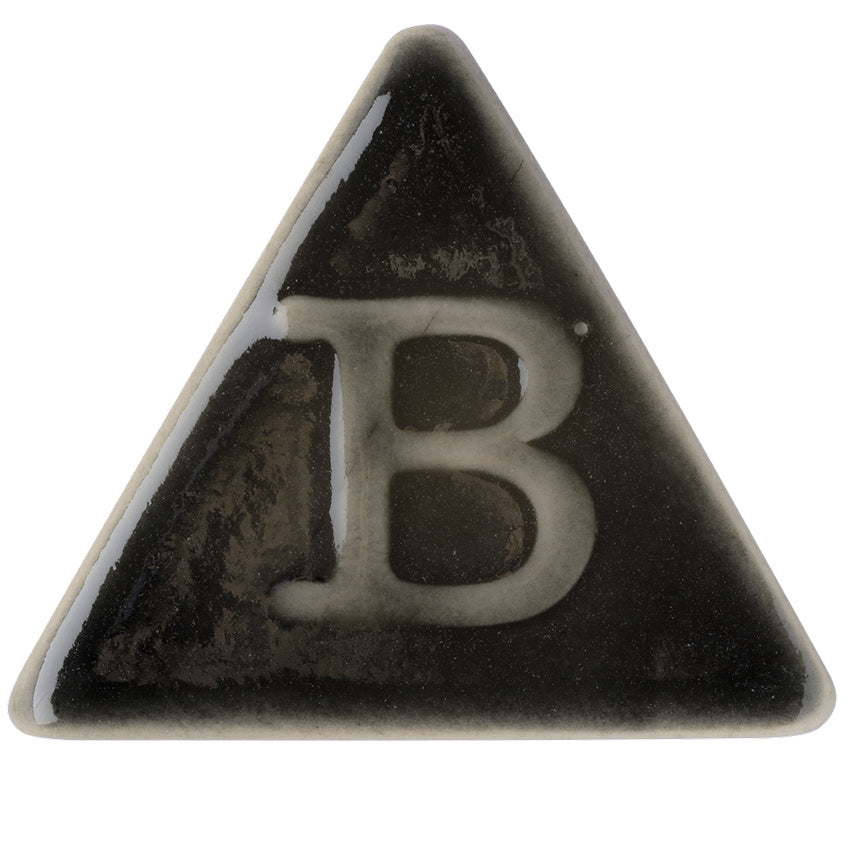 BOTZ 9312 Onyx Black PRO. Brännprov med 9312, bränt vid 1250 °C.