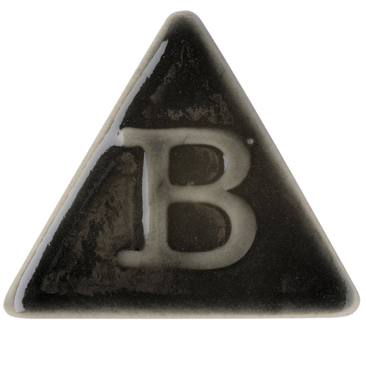 BOTZ 9312 Onyx Black PRO. Brännprov med 9312, bränt vid 1250 °C.