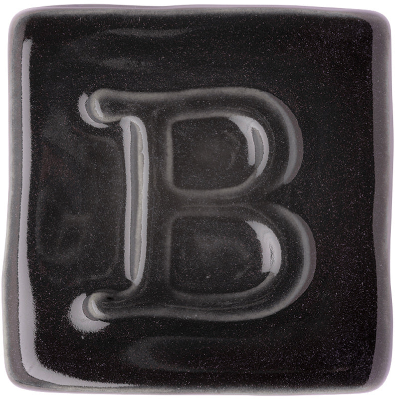 BOTZ 9312 Onyx Black PRO. Brännprov med 9312, bränt vid 1050 °C.
