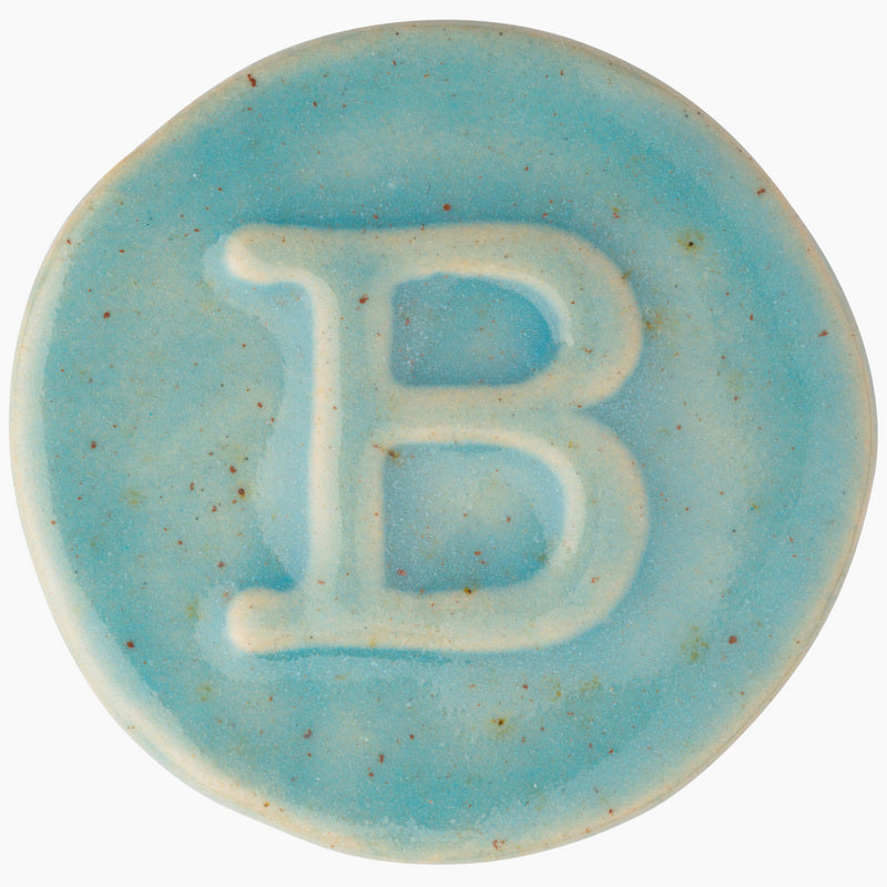 BOTZ 9315 Larimar PRO. Brännprov med 9315, bränt vid 1150 °C.