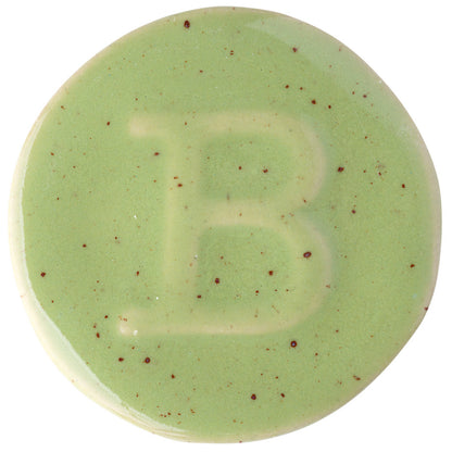 BOTZ 9319 Peridot PRO. Brännprov med 9319, bränt vid 1150 °C.
