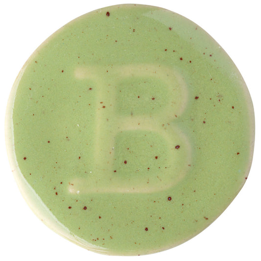 BOTZ 9319 Peridot PRO. Brännprov med 9319, bränt vid 1150 °C.