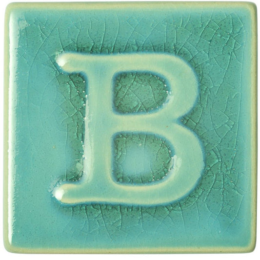 BOTZ:s provplatta med 9342 Aqua.