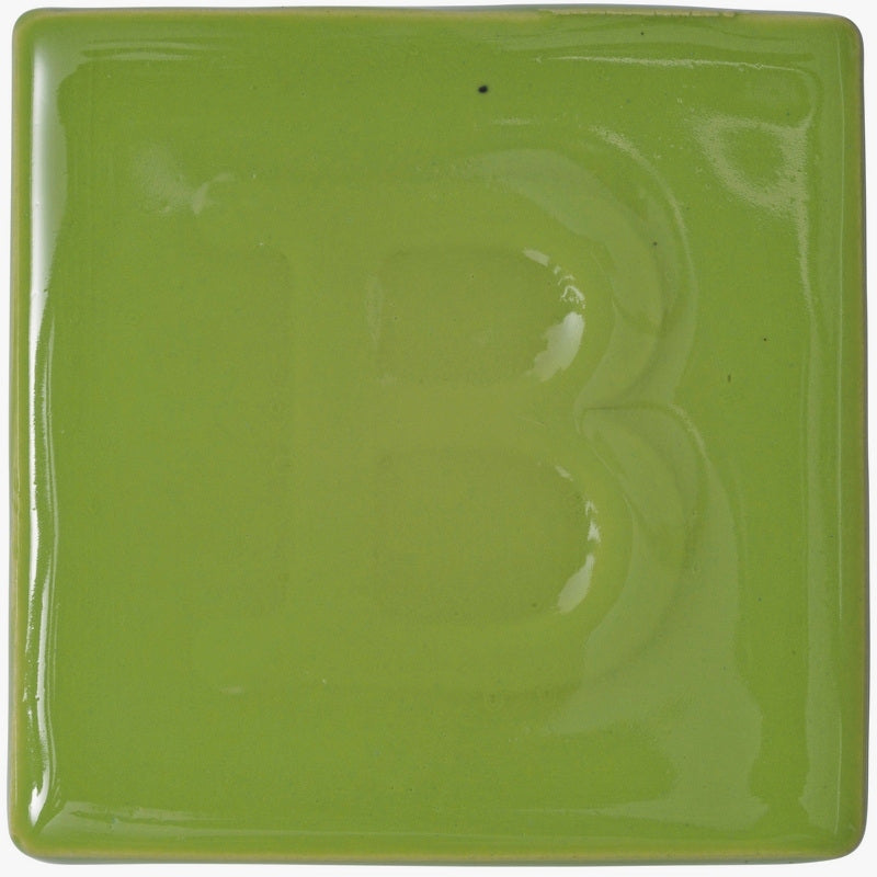 BOTZ:s provplatta med 9348 Spring green.