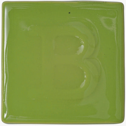 BOTZ:s provplatta med 9348 Spring green.