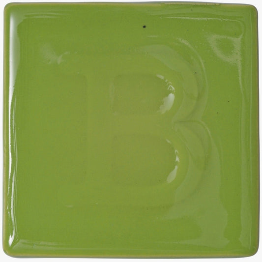 BOTZ:s provplatta med 9348 Spring green.