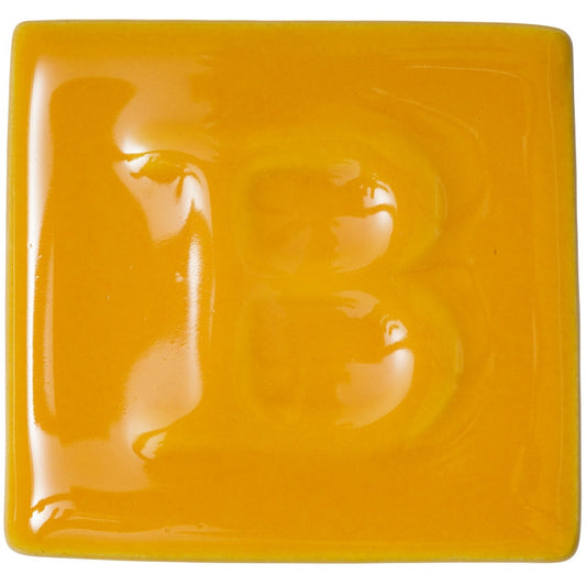 BOTZ:s provplatta med 9349 Bright yellow.