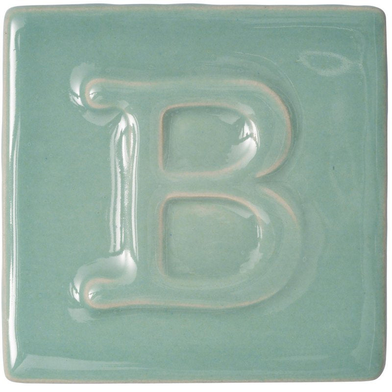 BOTZ:s provplatta med 9366 Turquoise.