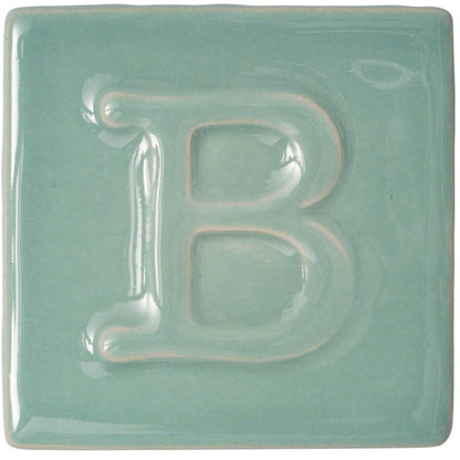 BOTZ:s provplatta med 9366 Turquoise.