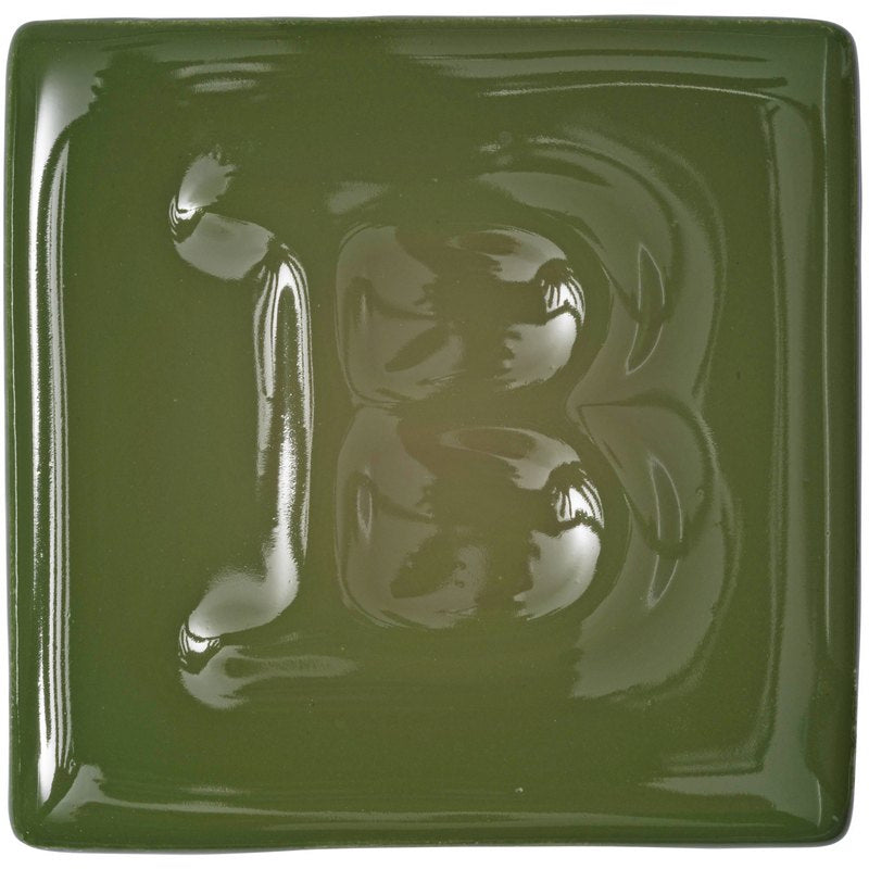 BOTZ:s provplatta med 9378 Jungle green.
