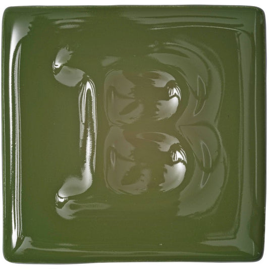 BOTZ:s provplatta med 9378 Jungle green.