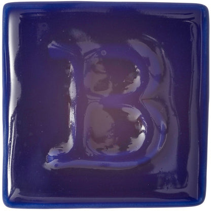 BOTZ:s provplatta med 9381 Royal blue.